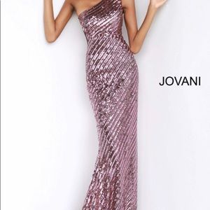 NEVER WORN Jovani full sequin dress